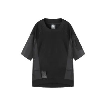 NORVINCY Comfortable Moisture-Wicking Breathable Badge 100% Cotton T-Shirt Unisex