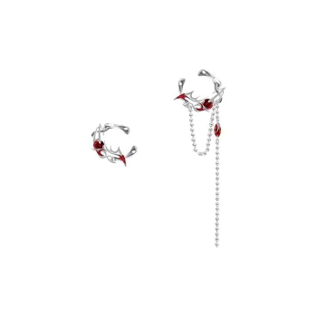 Masw Copper Alloy Clip On Earrings Women's