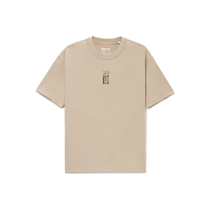 LiNing T Shirt Men's Cashmere Gray-0