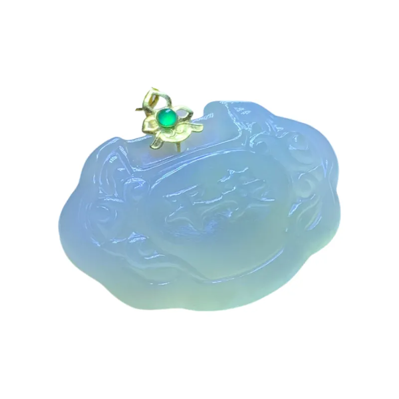 Bracelet Great Demon King Liu Yidao Ice Type Jadeite Pendants Unisex-0