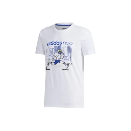 Adidas Neo Set-in Sleeve T-Shirt Men's White