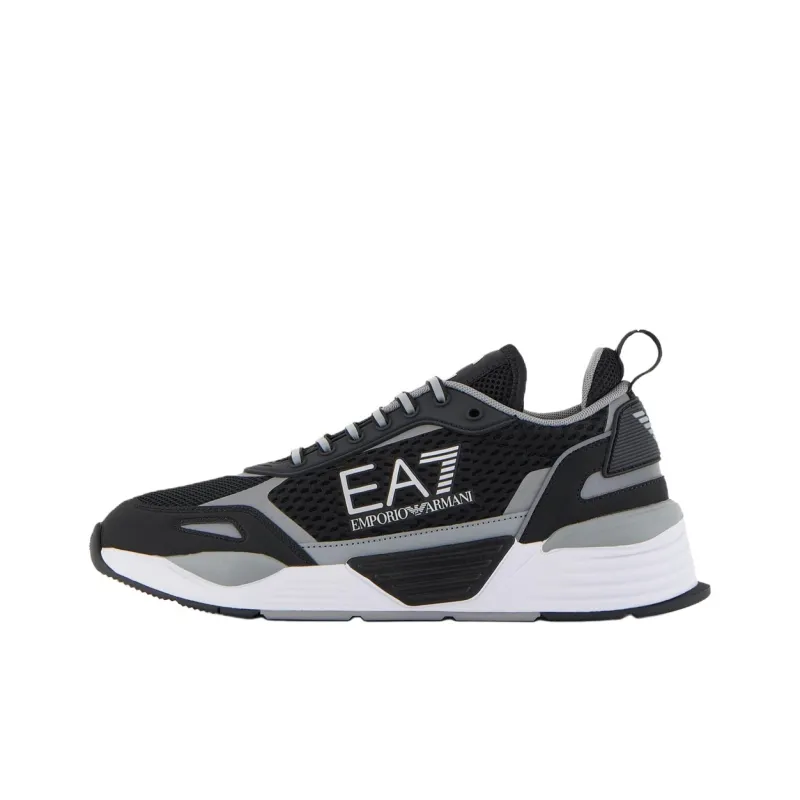 EMPORIO ARMANI EA7 Ace Low Top Casual Shoes Unisex Black-0