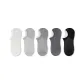 White+Light Gray+Medium Gray+Dark Gray+Black[5 Pack]