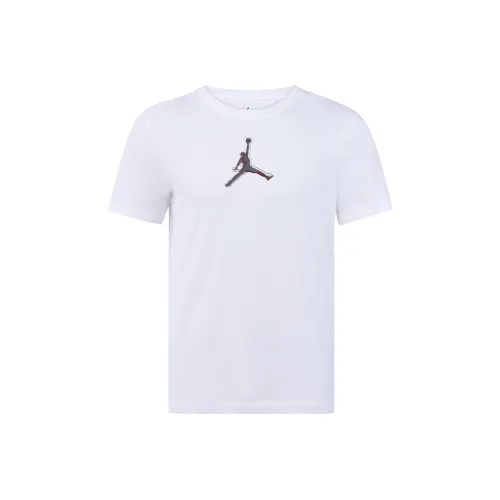 Jordan Set in Sleeve T Shirt Men's White