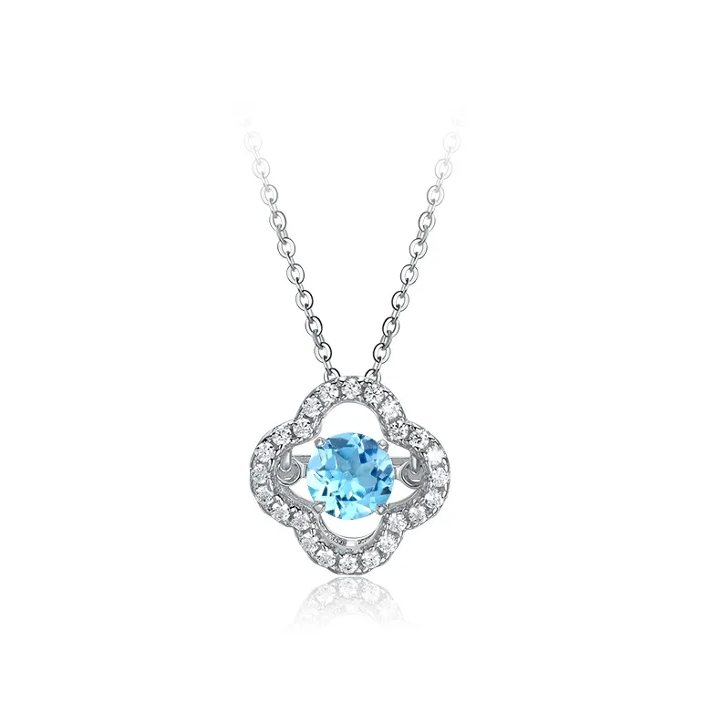 Ji Zhi S925 Silver Necklaces Women's-4