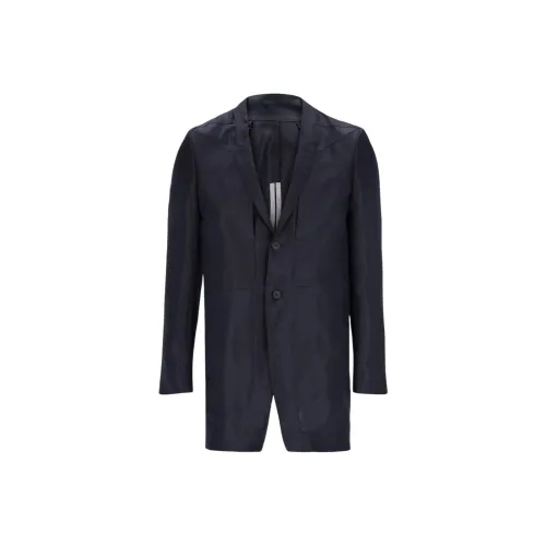 RICK OWENS/RO Business Suit Coat Men's Black