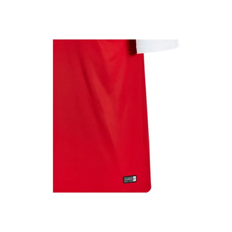 Nike T-Shirts Men Red White-2