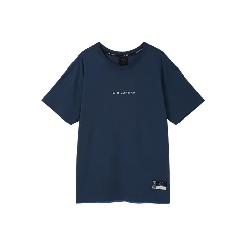 Jordan x Fragment Design T Shirt Men's Blue