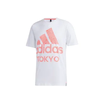 Adidas T Shirts Men White