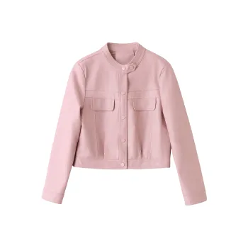 Yi Mengyuan Leather Jacket Women's