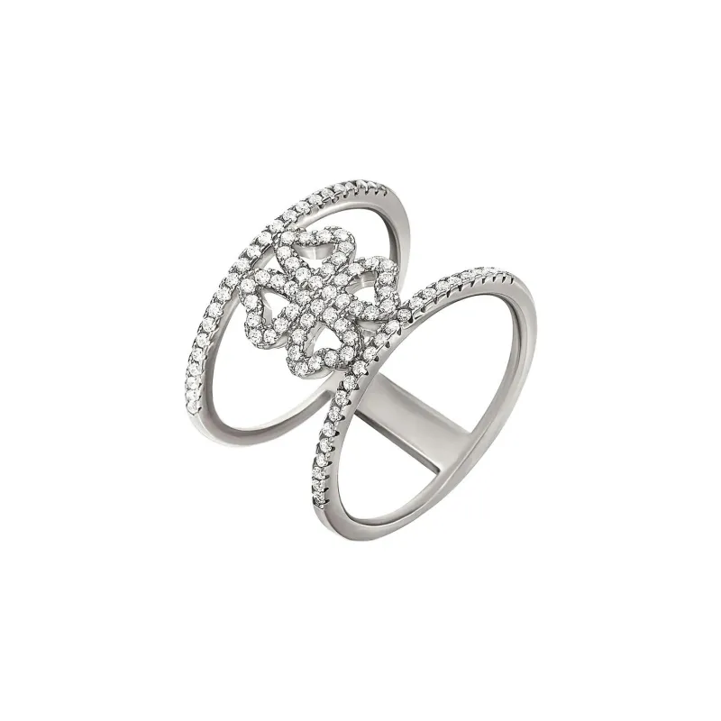 Folli Follie Stainless Steel Rings Women's Silver-0