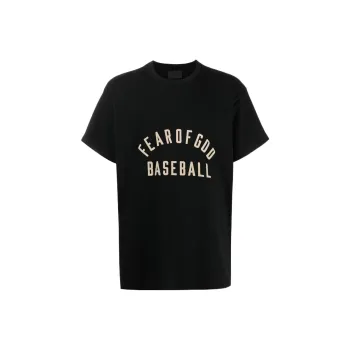 Fear of God Baseball T shirt Black