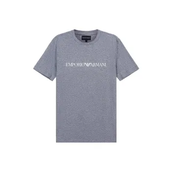 EMPORIO ARMANI Pima jersey T shirt With Logo Print