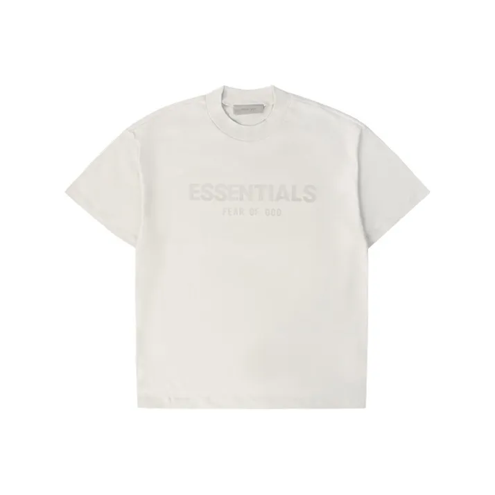 Fear Of God Essentials T Shirt Unisex Greige-0