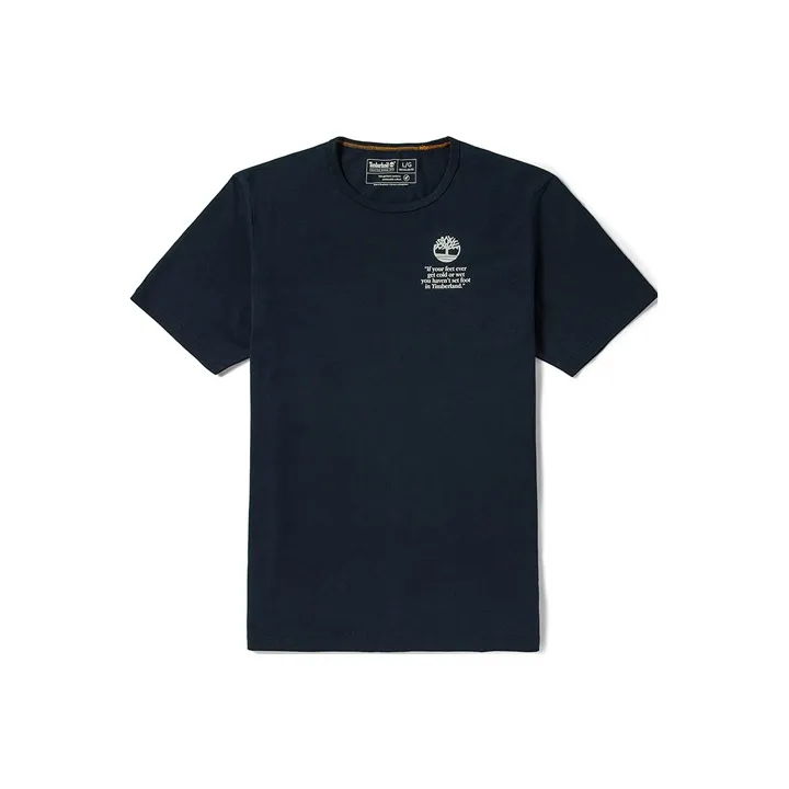 Timberland T Shirt Men's Dark Sapphire-0