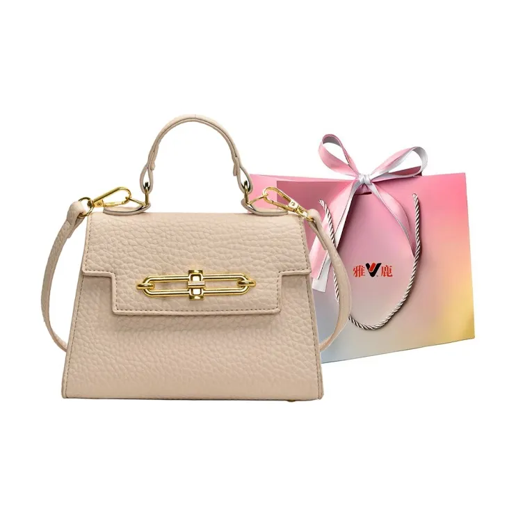 Yalu PU Kelly Bag Handbag Women's Multicolor-7
