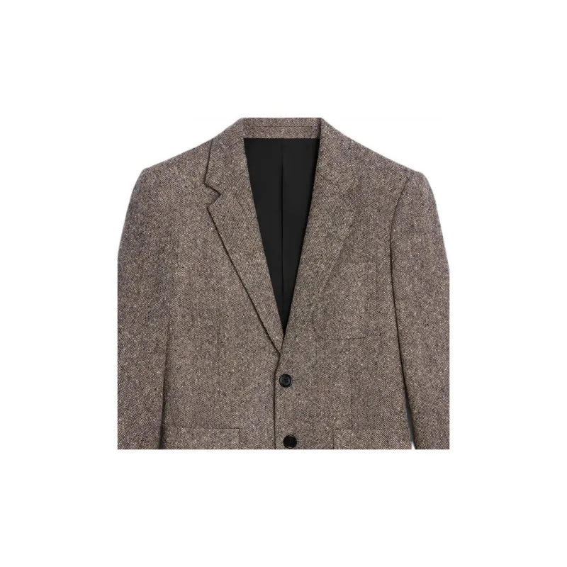 CELINE Campbell Jacket In Donegal Wool-2
