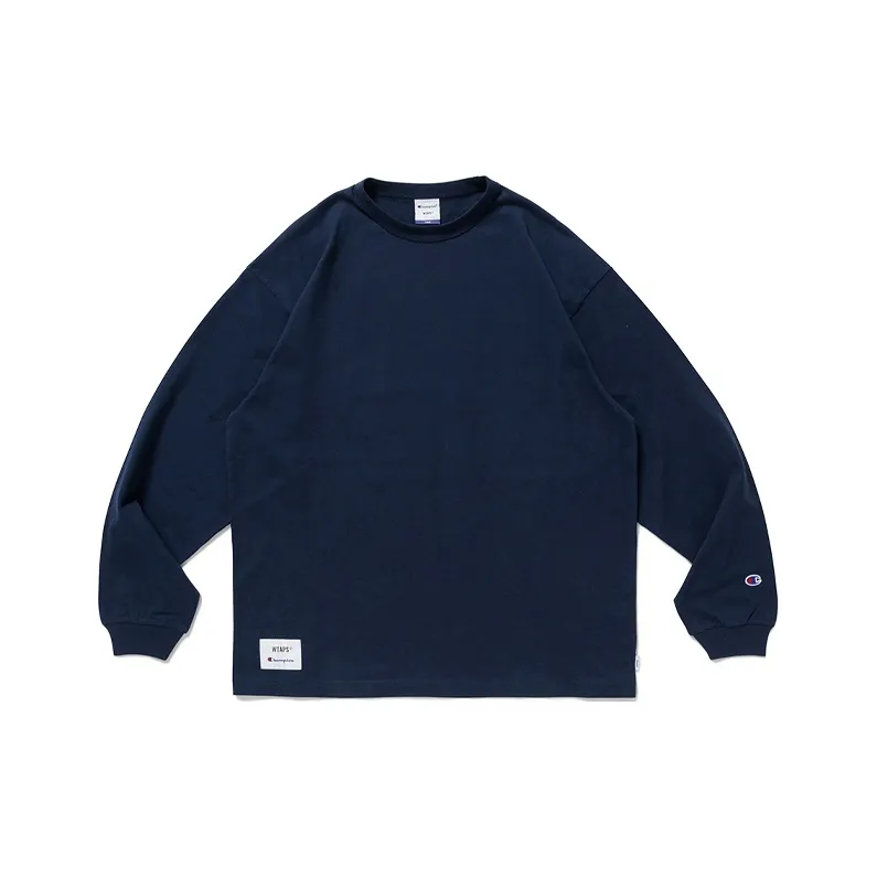 Wtaps X Champion X WTAPS T-Shirts Unisex Dark Blue-0