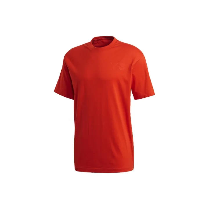 Y 3 T Shirts Men Red-0