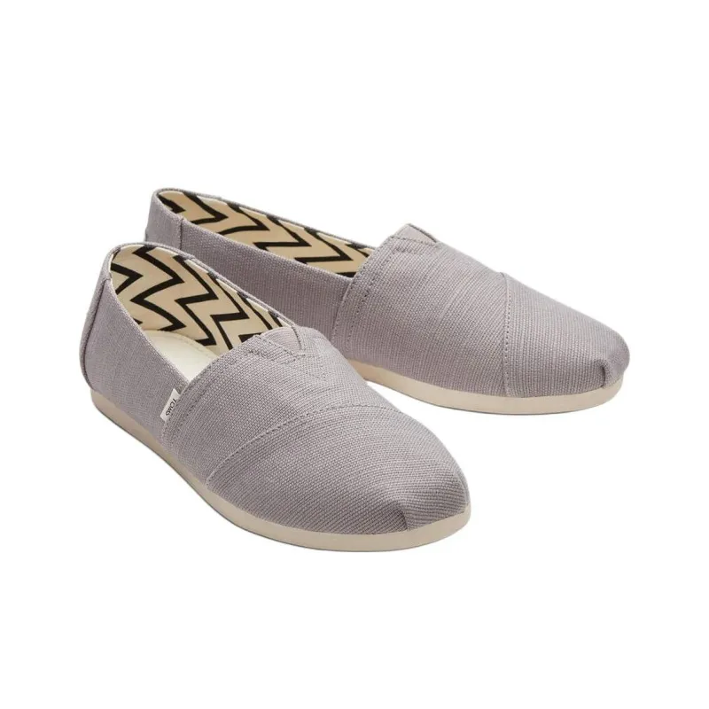 Toms ALPARGATA MORNING DOVE HERITAGE Casual Single Shoes Women's Gray-2