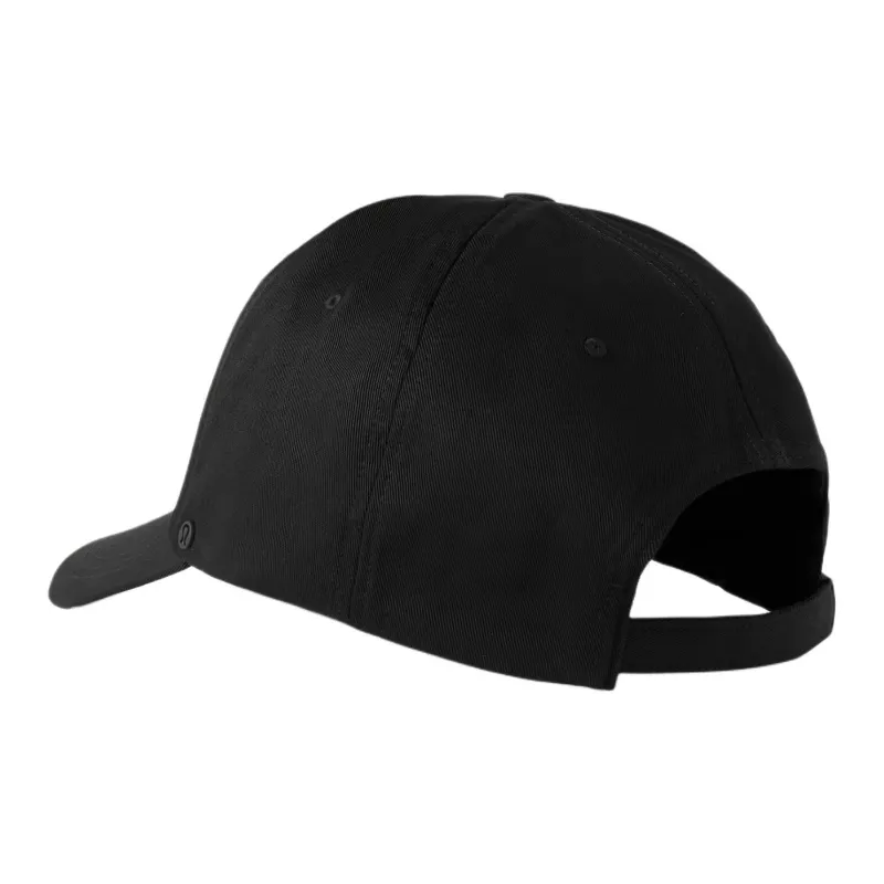 Lululemon Nylon Lycra Spandex Recycled Polyester Elastane Cotton Baseball Caps Unisex Black-1