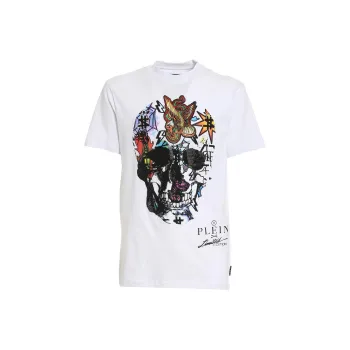 PHILIPP PLEIN T Shirts Unisex White