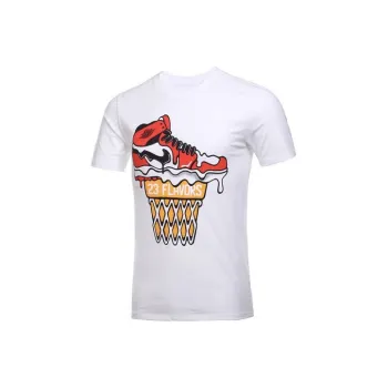 Jordan Air T Shirts Men White