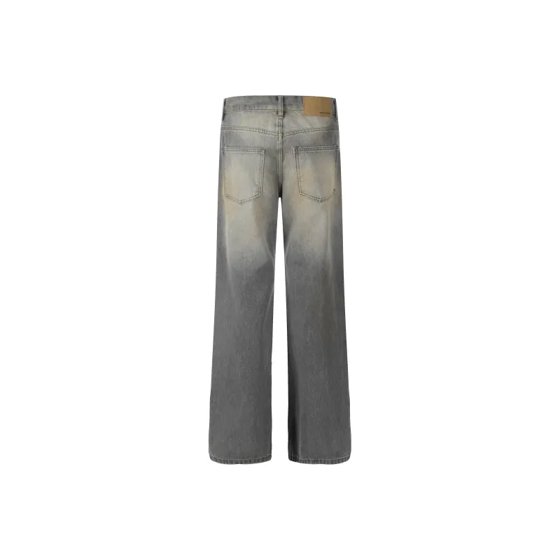 YINLEI Jeans Unisex Blue-1