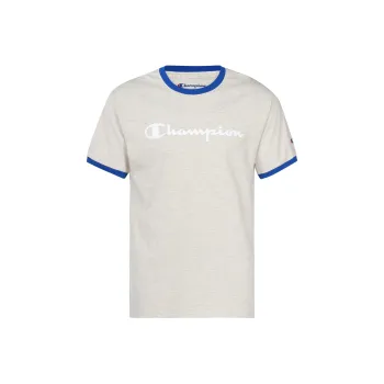 Champion T Shirts Unisex Gray Base Blue Waistband