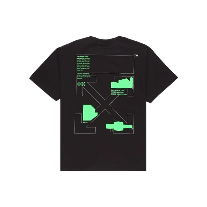 OFF WHITE SS20 T Shirt Loose Fit Style Men's-0