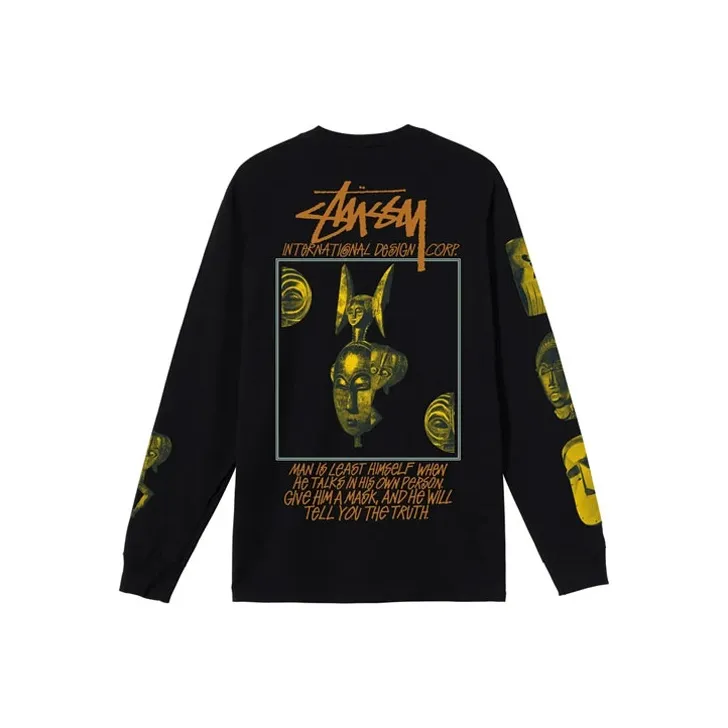 Stussy Masked Long Sleeve Tee-2