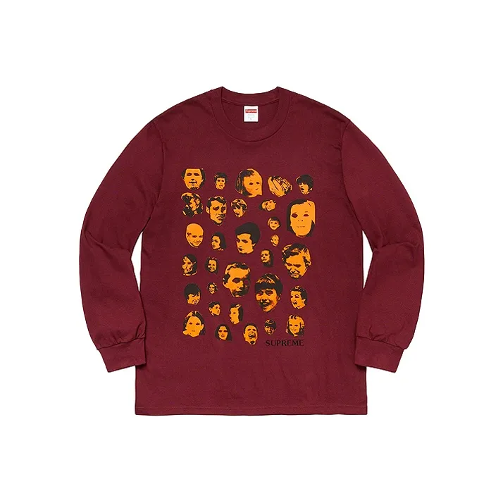 Supreme Faces L/S Tee-0