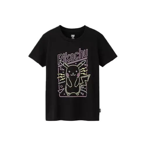 UNIQLO x Pokemon T Shirt Women's Black