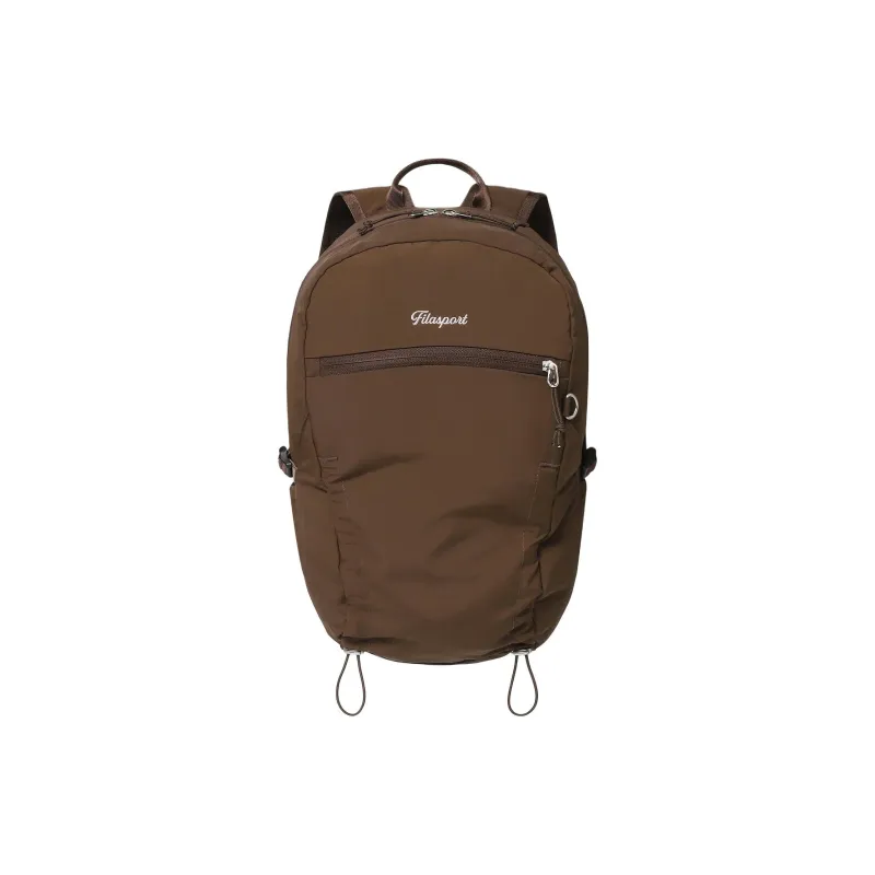 FILA Nylon Backpack Unisex Brown-0