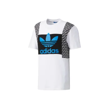 Adidas Originals Drop Shoulder Sleeve T Shirt Men's White