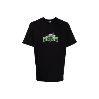 MSGM T-Shirts Men Black
