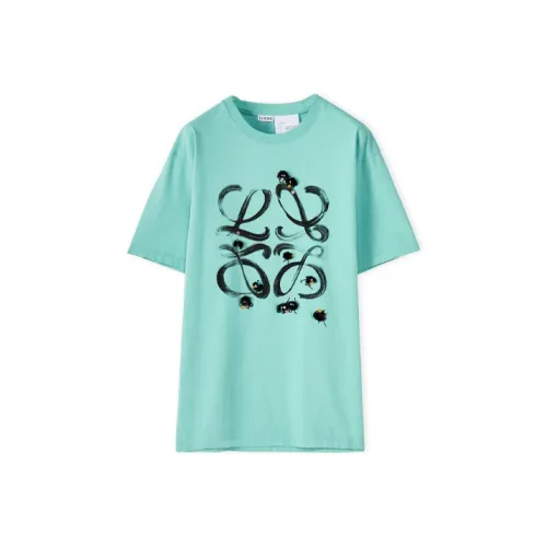 LOEWE Spirited Away T-Shirts Men Mint Green