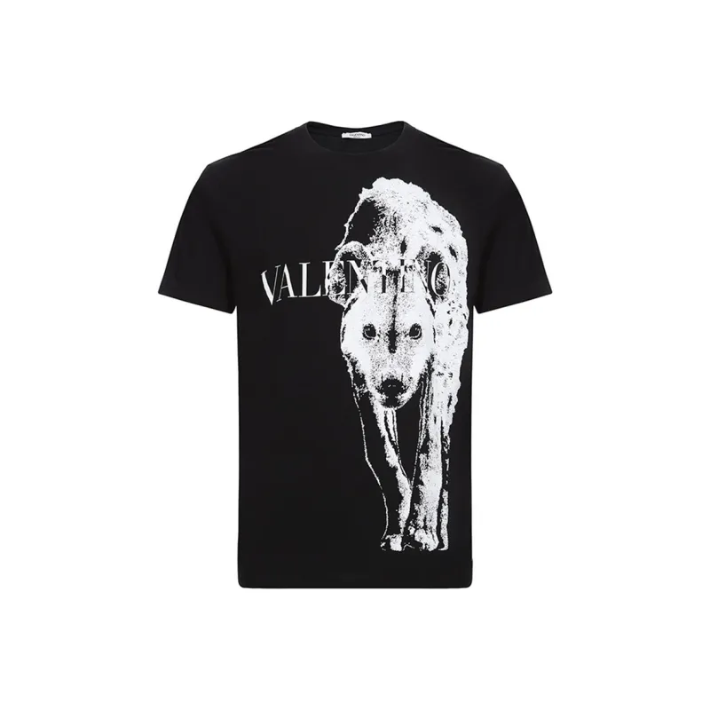 Valentino T Shirts Men Black-0