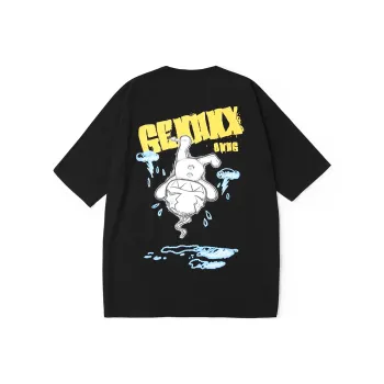 GENANX Straight Elbow Length Sleeved T Shirt Unisex