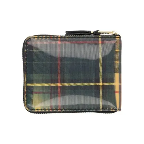 CDG Versatile Wallet Regular Men's Yellow Green