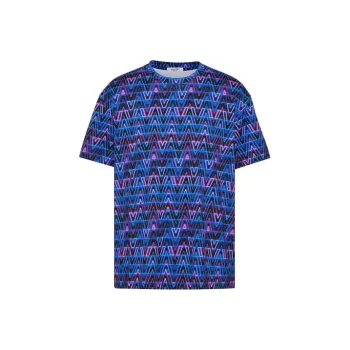Valentino T Shirts Men Blue
