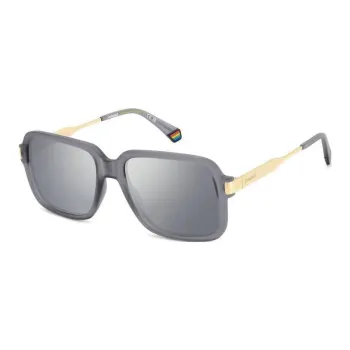 Polaroid Square Sunglasses Unisex Gold