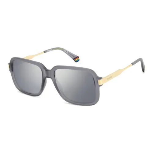 Polaroid Square Sunglasses Unisex Gold