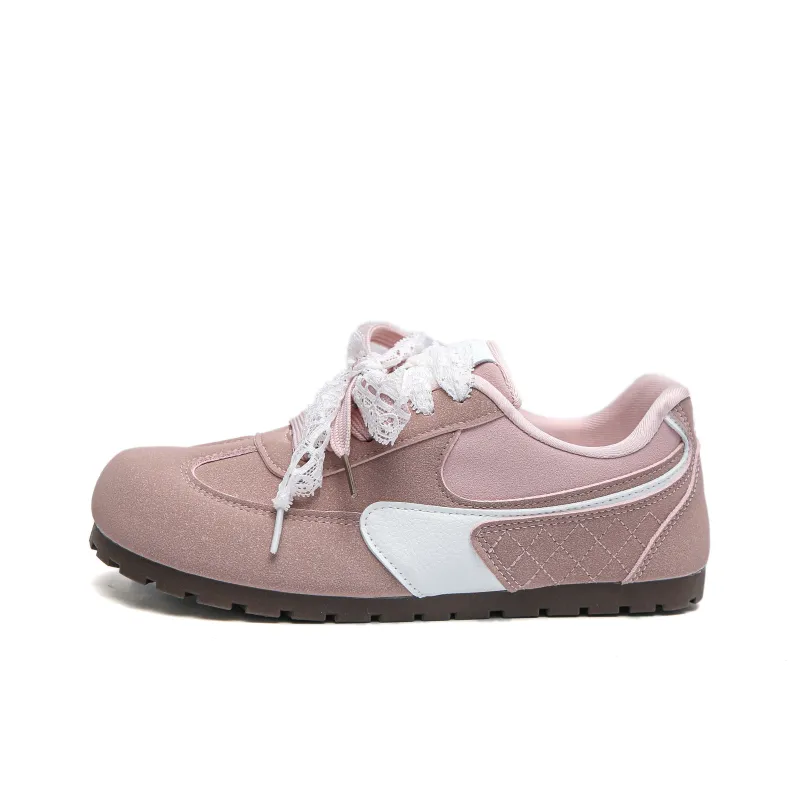 Alan Vincent Slip Resistant Breathable Low Top Casual Shoes Women's Pink-1