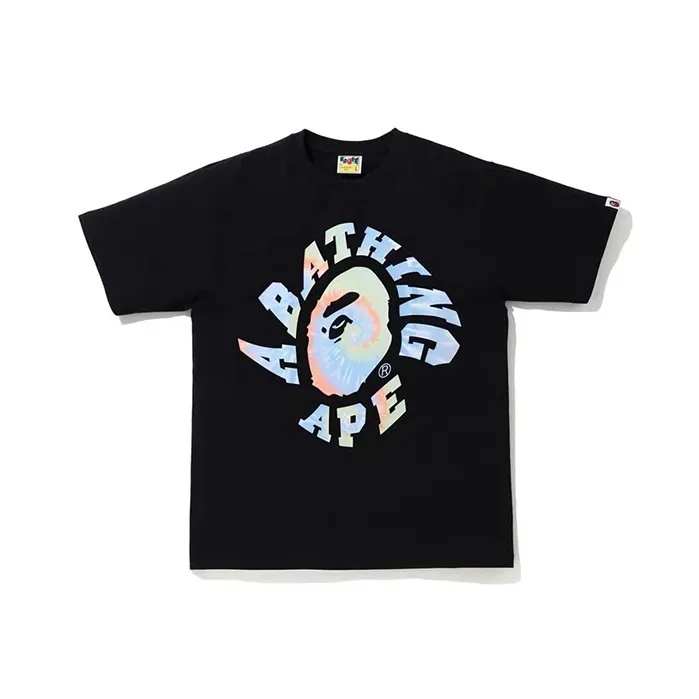 Bape Tie Dye Twist College Tee-5