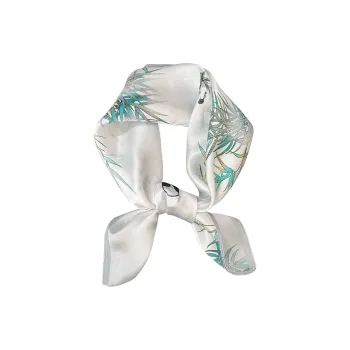 RX UVCUT Silk Scarves Unisex