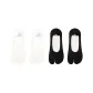 Men's Ice Silk No-Show Socks D Set-4 Pack