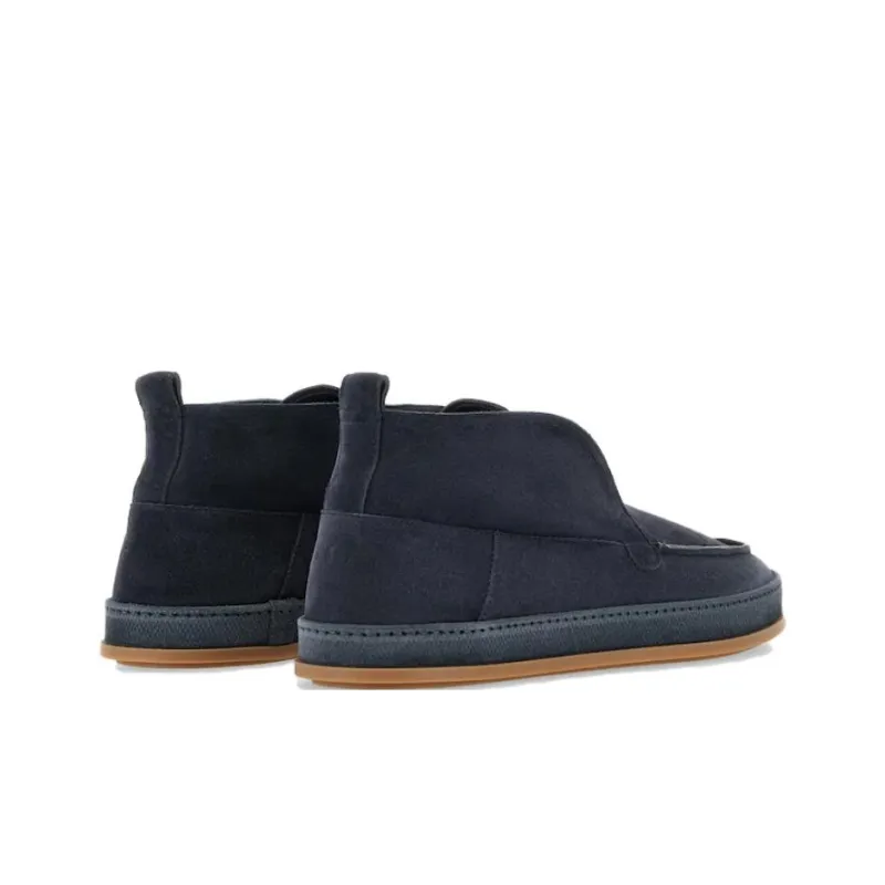HOGAN H683 Ankle Boots Men's Blue-3