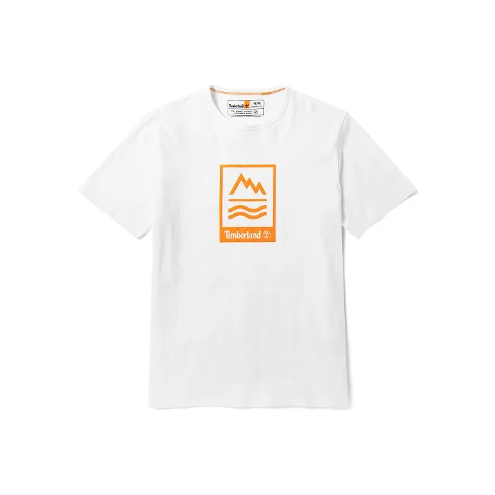 Timberland T Shirt American Vintage Men's White-0