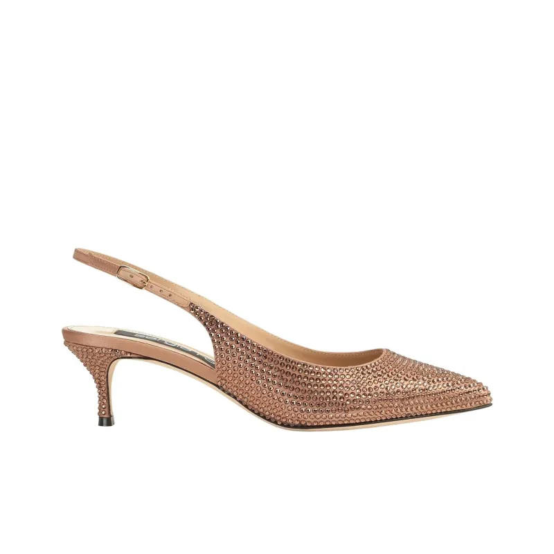 SERGIO ROSSI Godiva Slim Heel High Heels 5cm Women's Bronze-1
